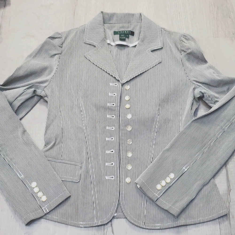Ralph Lauren Striped blazer Size XS